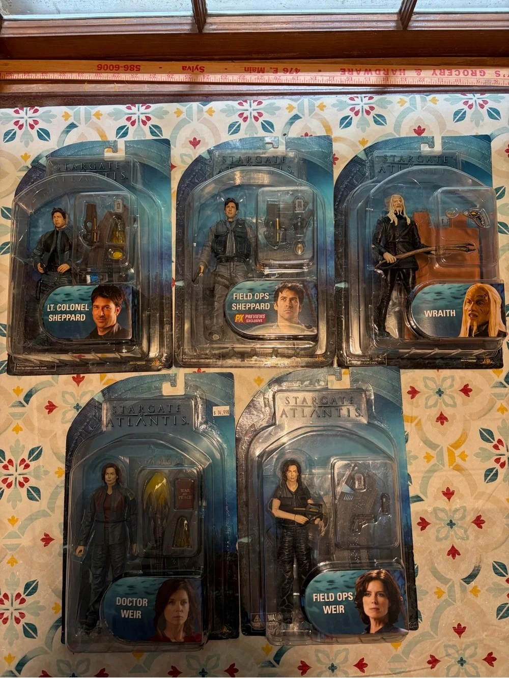 Stargate Atlantis, Series 1, Complete Set Action Figures